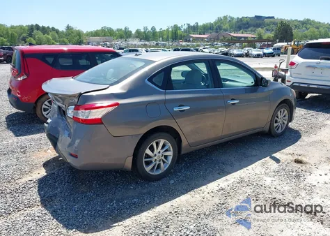 2015 Nissan Sentra Sv from USA, damaged, VIN 3N1AB7AP7FY362198